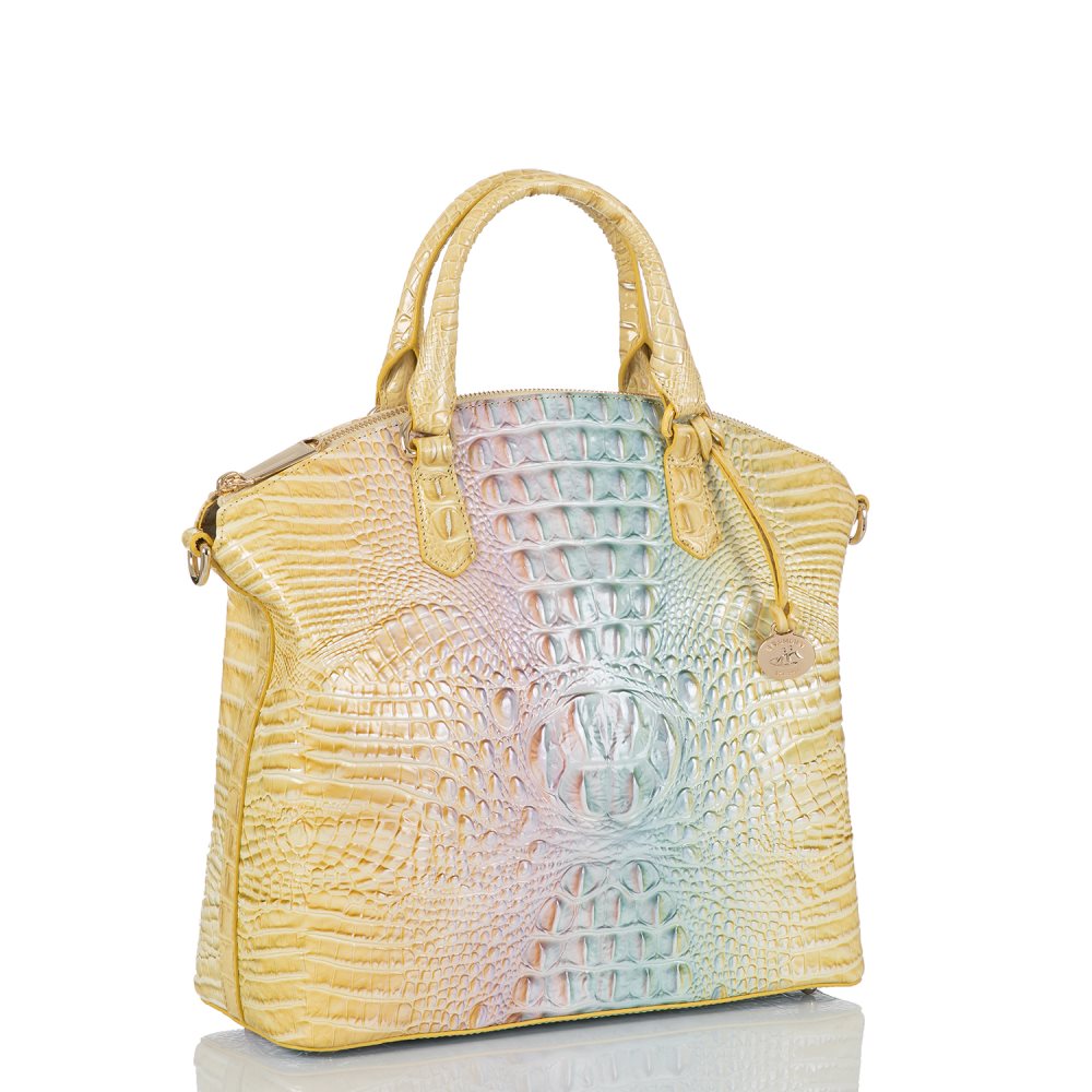 Brahmin | Women's Large Duxbury Satchel Daybreak Ombre Melbourne