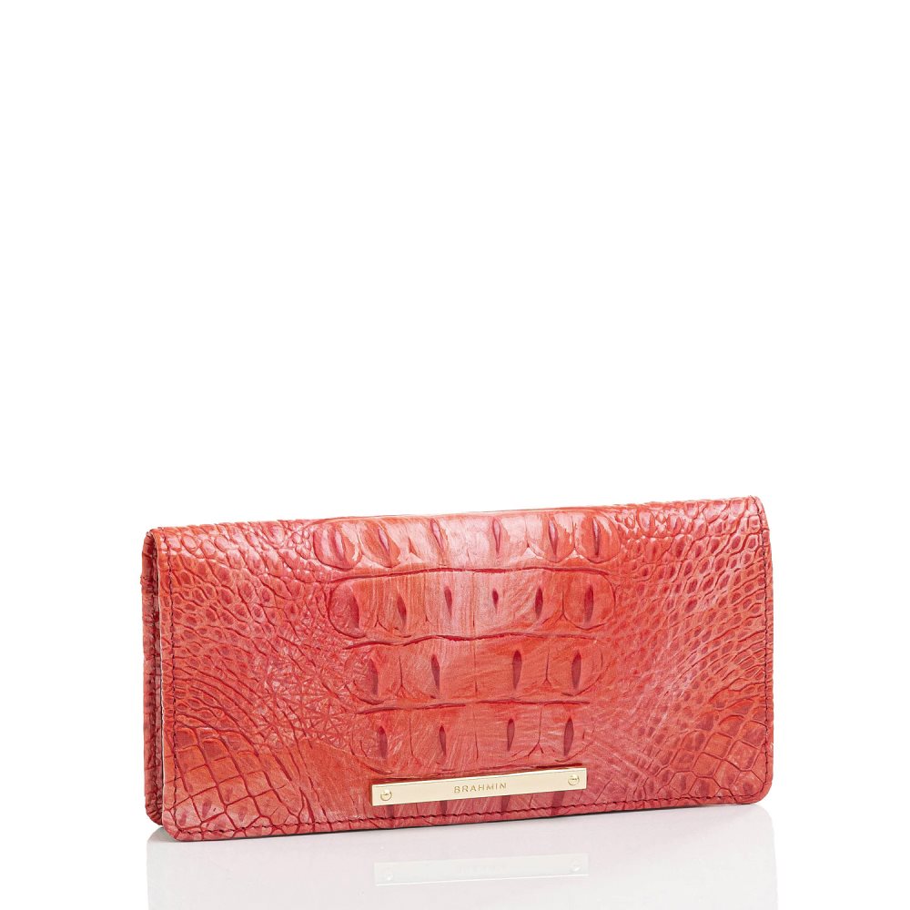 Brahmin | Women's Ady Wallet Punchy Coral Melbourne