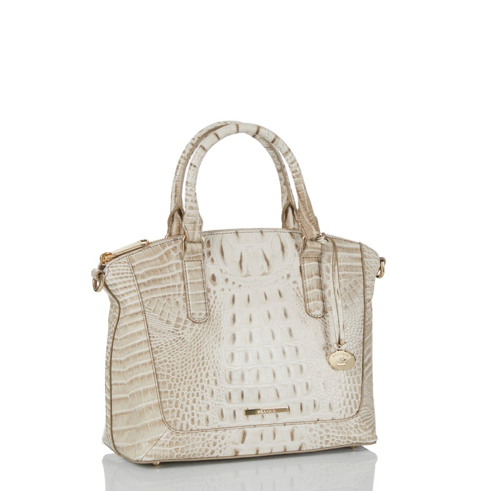 Brahmin | Women's Duxbury Satchel Stone Bayard