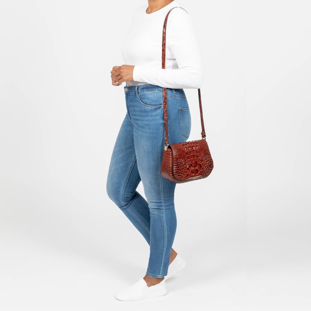 Brahmin | Women's Small Nadine Pecan Melbourne