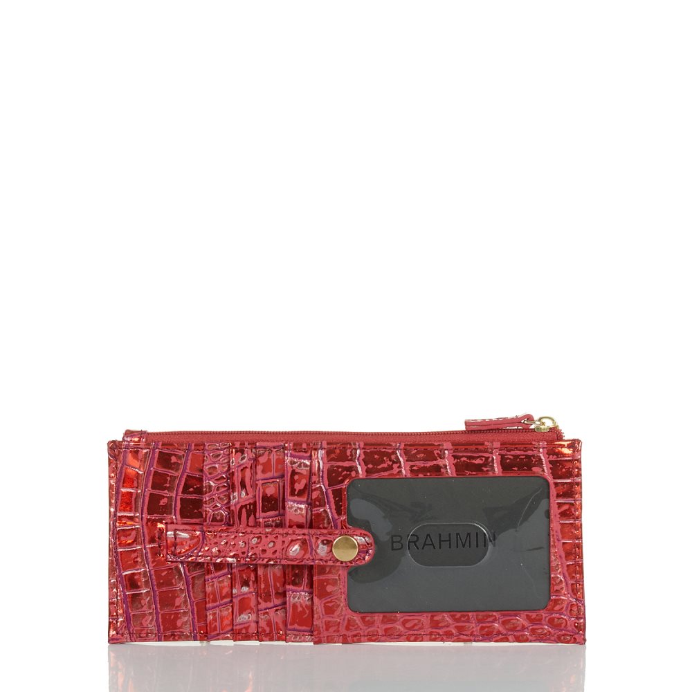 Brahmin | Women's Credit Card Wallet Red Dragon Melbourne