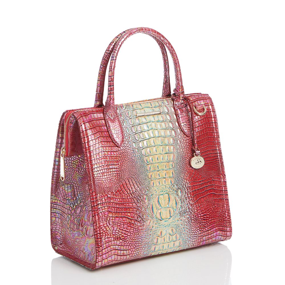 Brahmin | Women's Caroline Dragonfruit Ombre Mini Melbourne