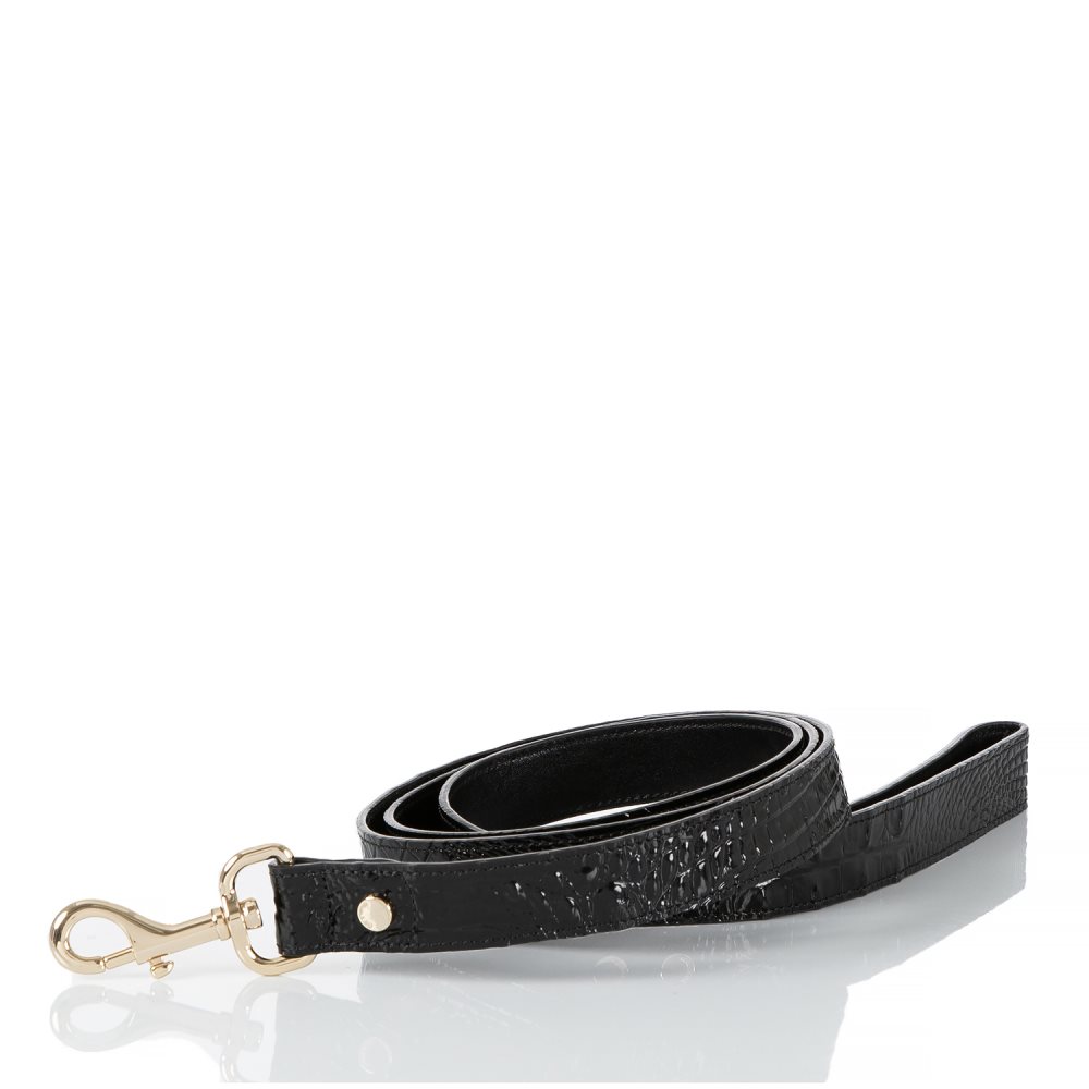 Brahmin | Women's Large Pet Leash Black Melbourne