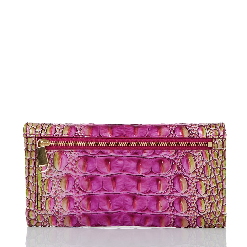 Brahmin | Women's Cordelia Wallet Limeade Ombre Melbourne