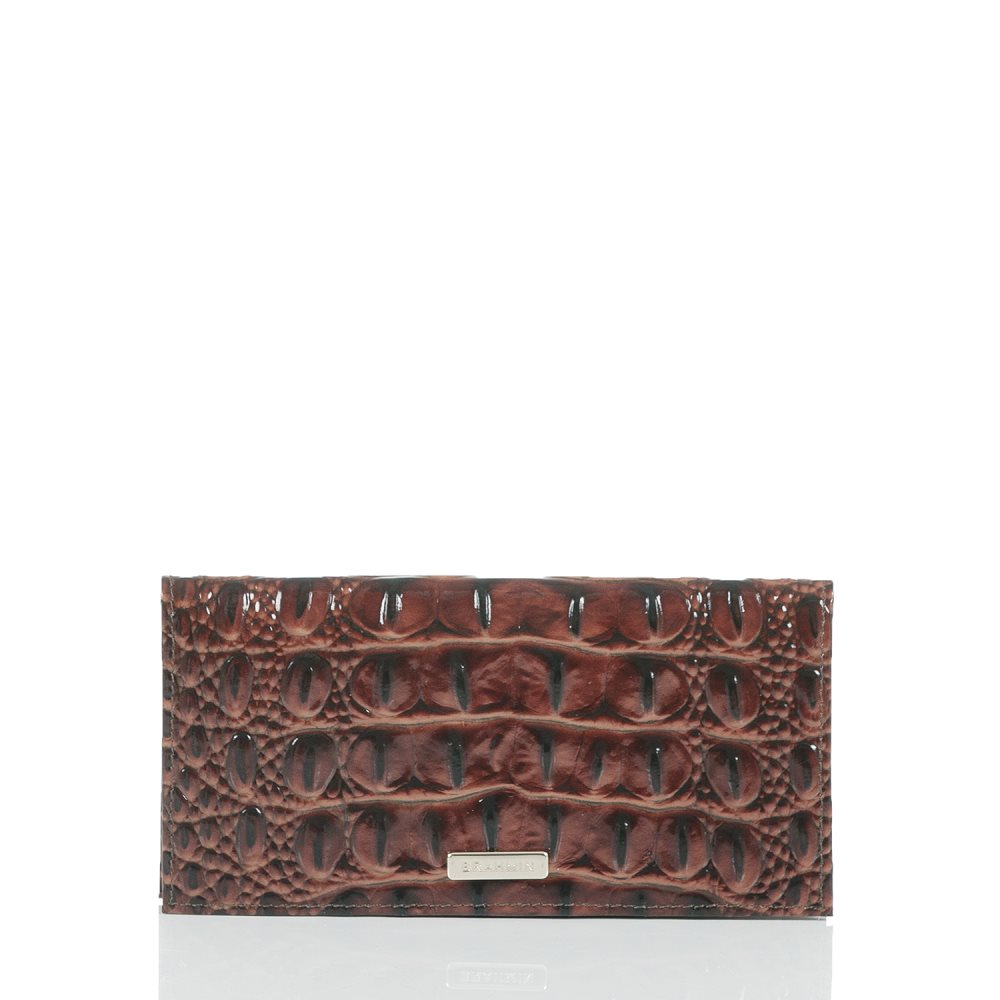 Brahmin | Women's Cordelia Checkbook Pecan Melbourne