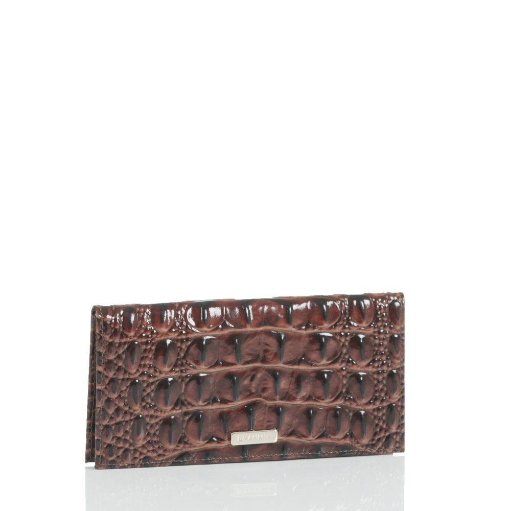 Brahmin | Women's Cordelia Checkbook Pecan Melbourne