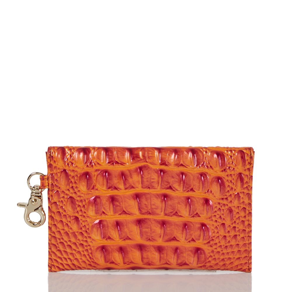 Brahmin | Women's Mini Envelope Case Dusty Orange Melbourne