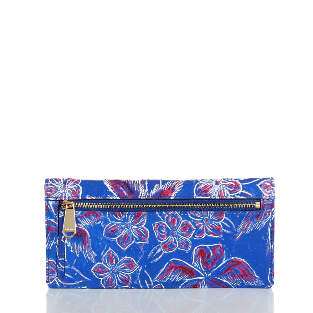 Brahmin | Women's Ady Wallet Vista Blue Torrone