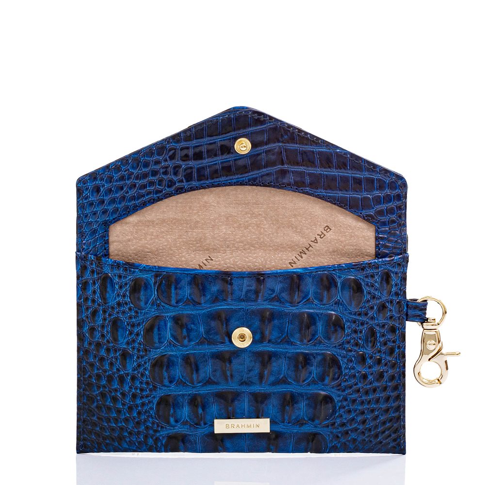 Brahmin | Women's Mini Envelope Case Sapphire Melbourne