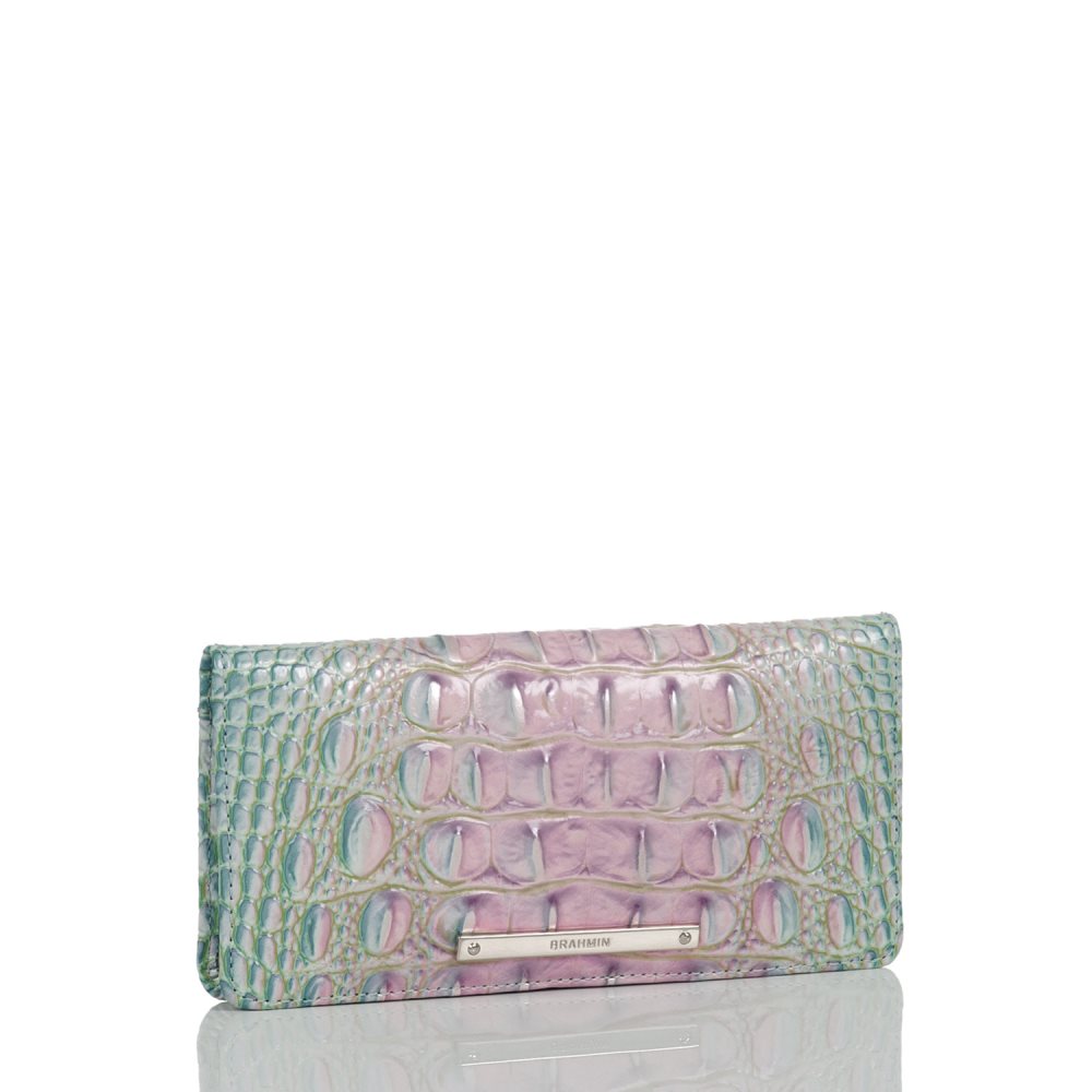 Brahmin | Women's Ady Wallet Cotton Candy Ombre Melbourne