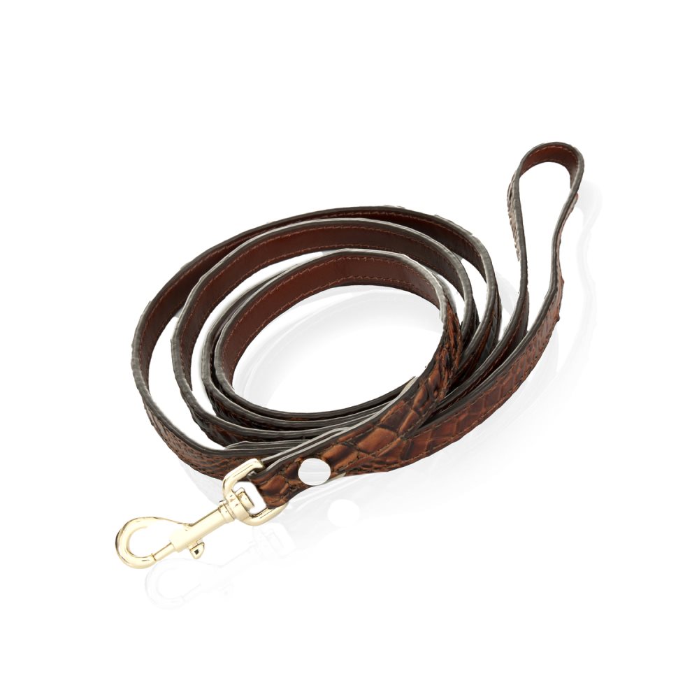 Brahmin | Women's Small Pet Leash Pecan Melbourne