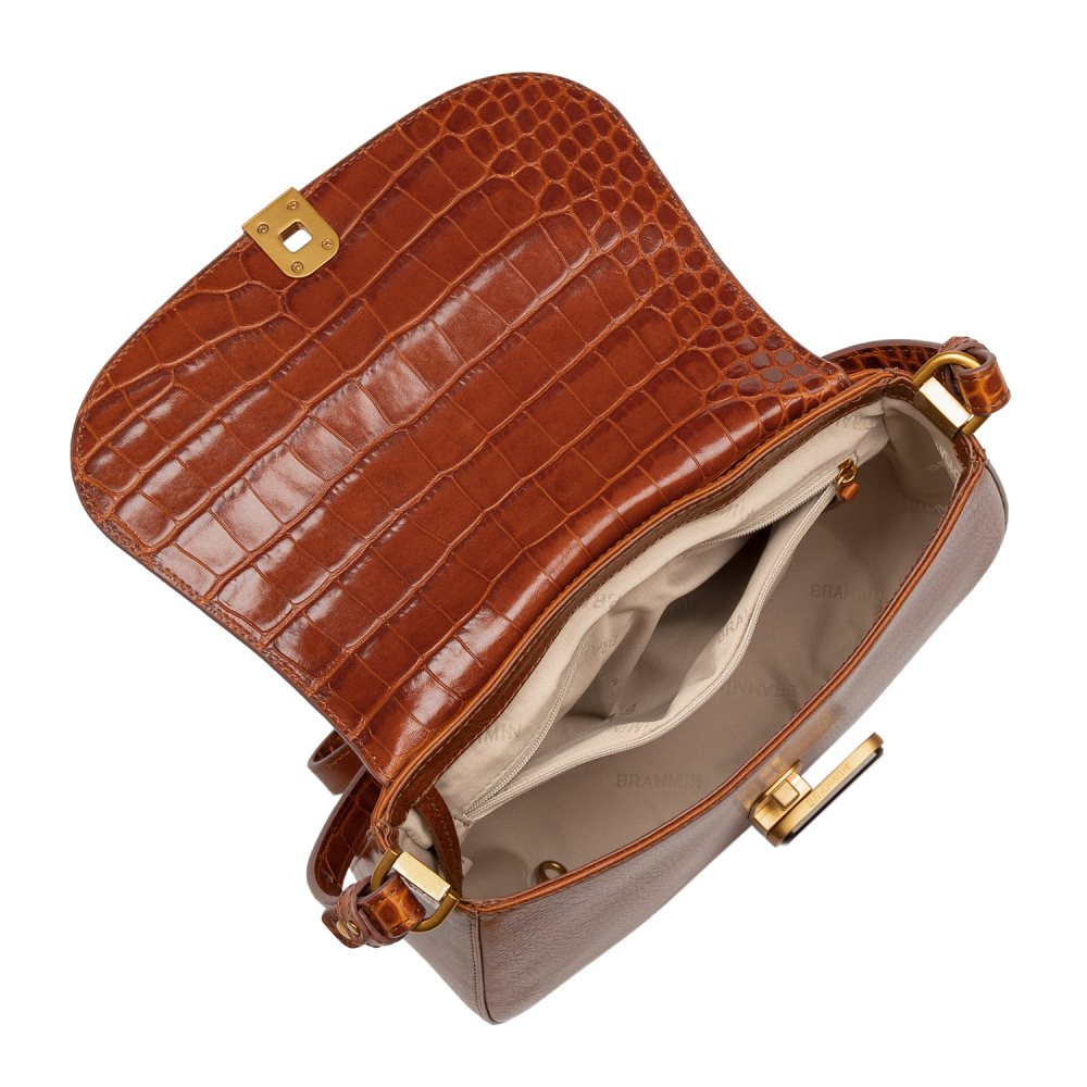 Brahmin | Women's Small Nadine Butterscotch Laurence