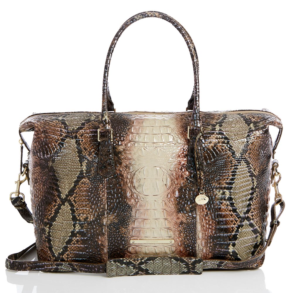 Brahmin | Women's Duxbury Weekender Diamondback Ombre Melbourne