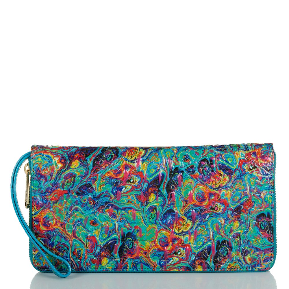 Brahmin | Women's Skyler Blue Ammolite Melbourne - Click Image to Close