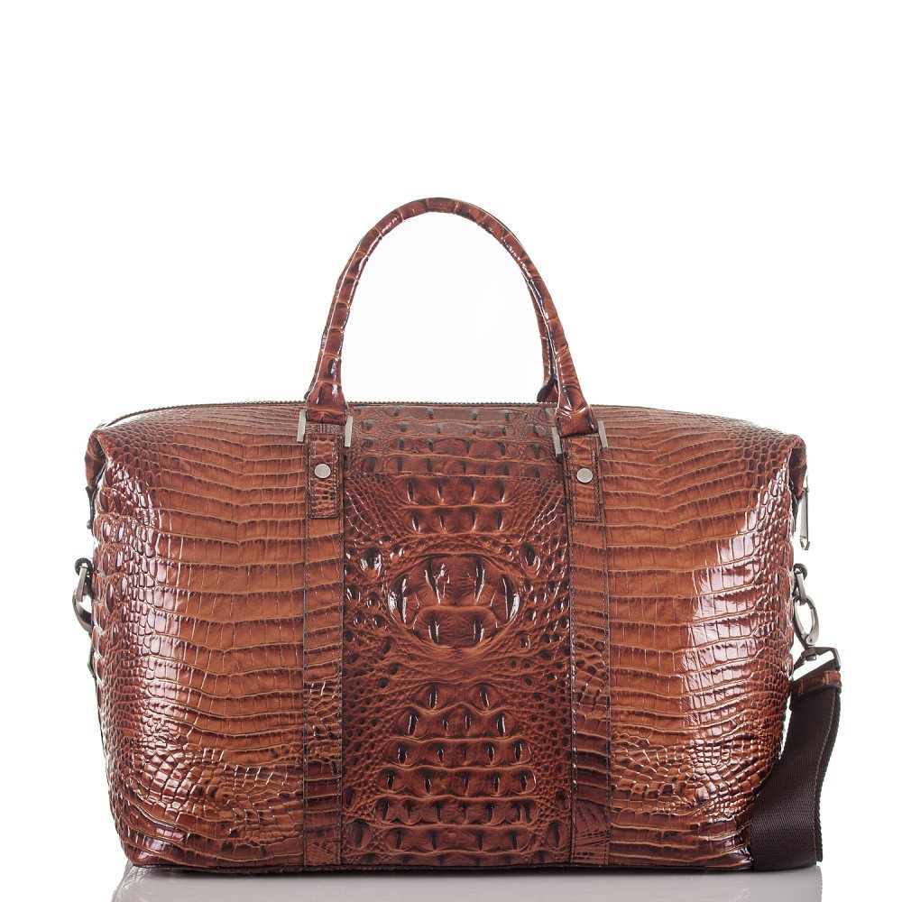 Brahmin | Men's Duxbury Duffle Pecan Melbourne