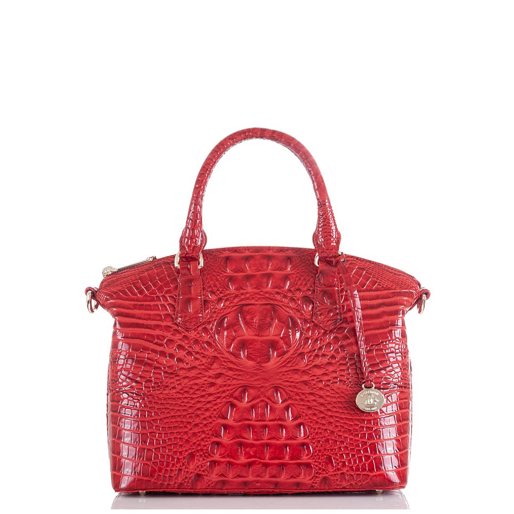 Brahmin | Women's Duxbury Satchel Carnation Melbourne