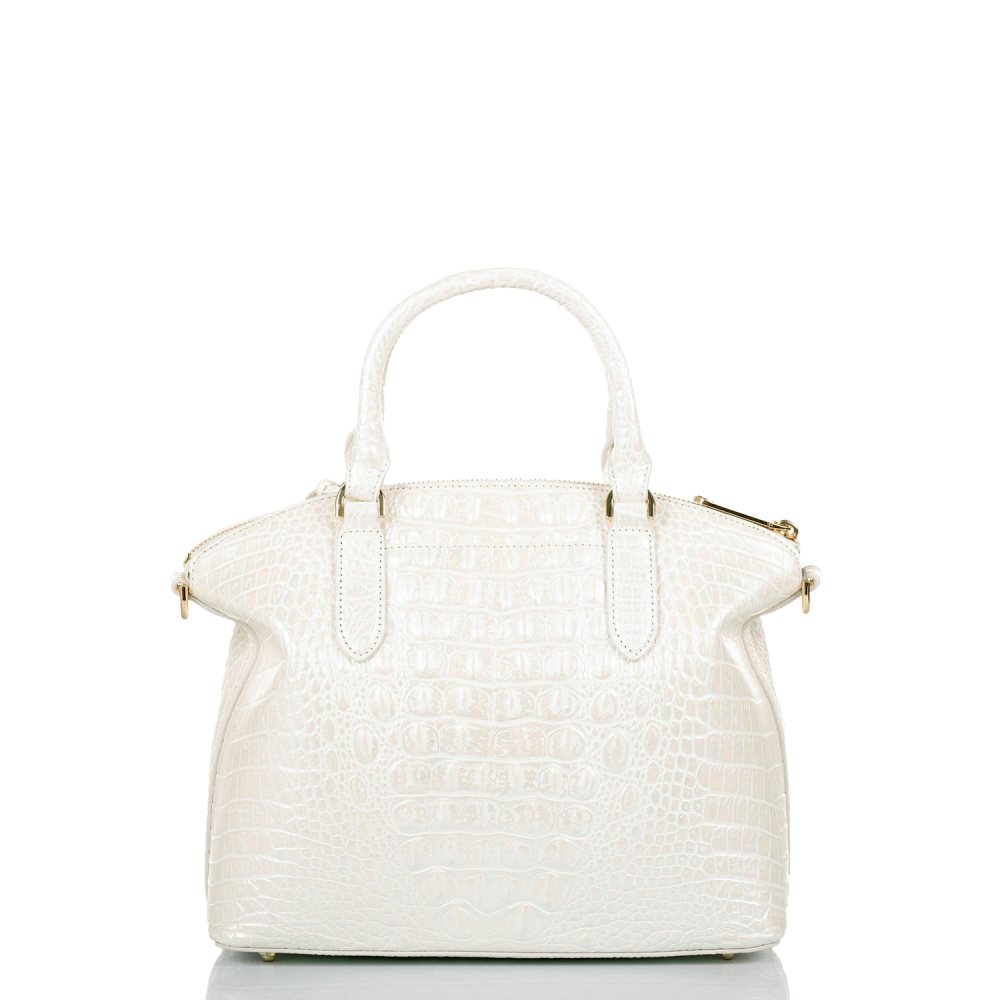 Brahmin | Women's Duxbury Satchel Milk Belmar