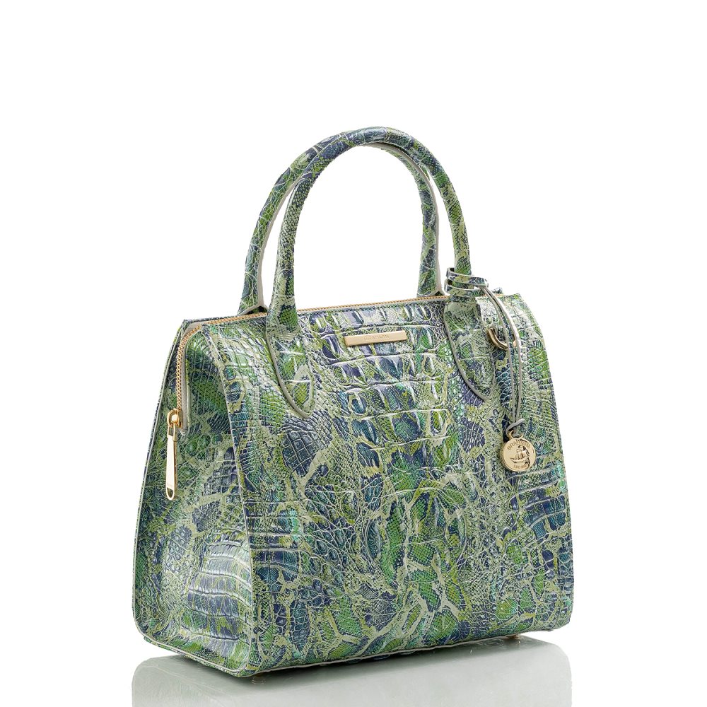 Brahmin | Women's Small Caroline Green Viper Melbourne