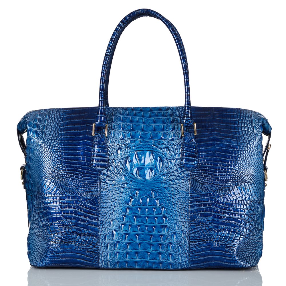 Brahmin | Women's Duxbury Weekender Vista Blue Ombre Melbourne