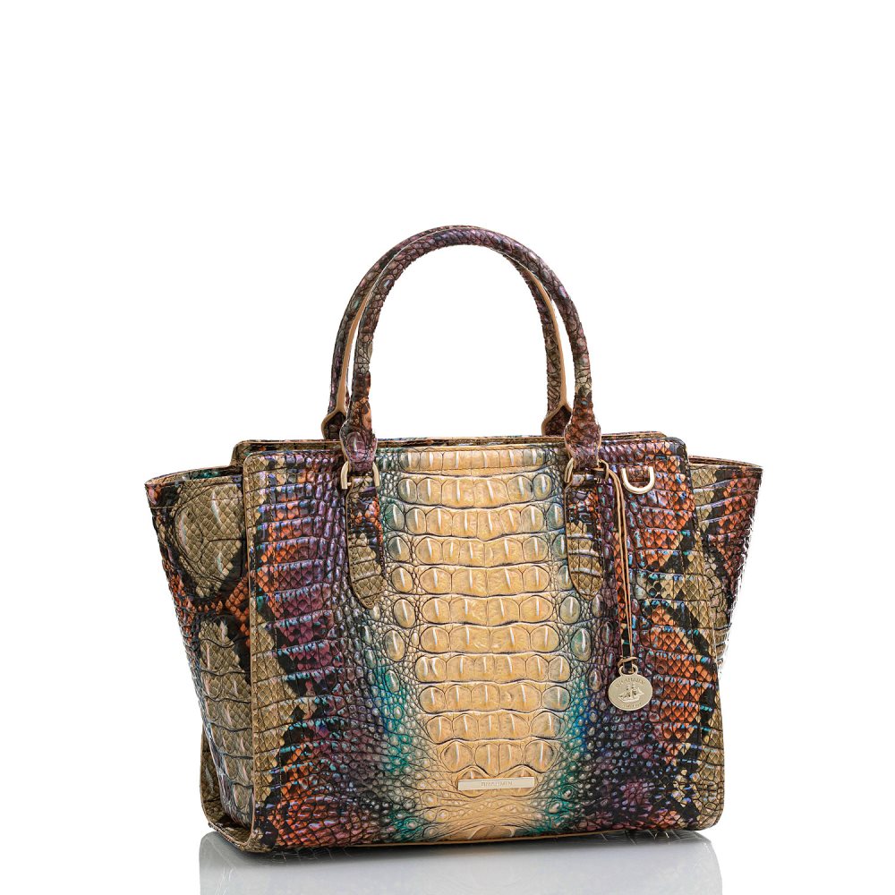 Brahmin | Women's Aubree Reptilian Ombre Melbourne