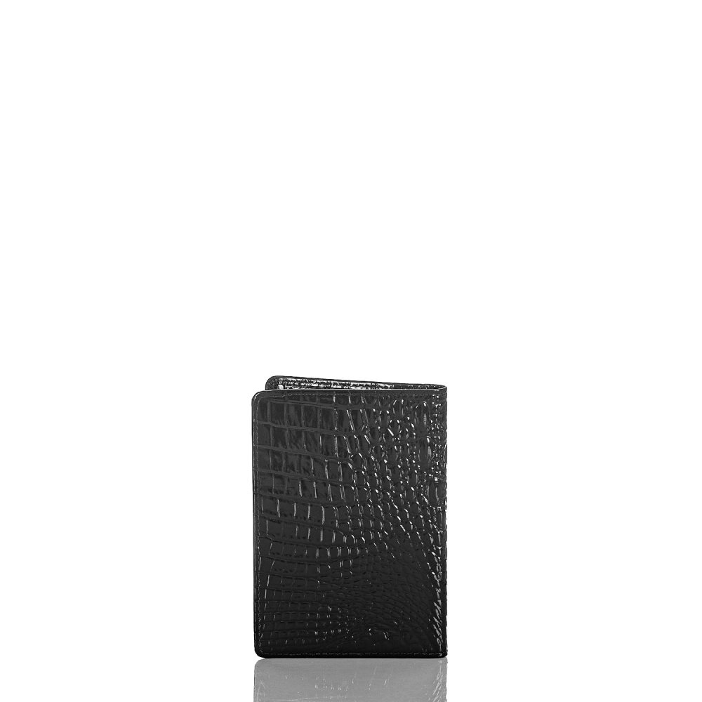 Brahmin | Women's Passport Wallet Black Melbourne