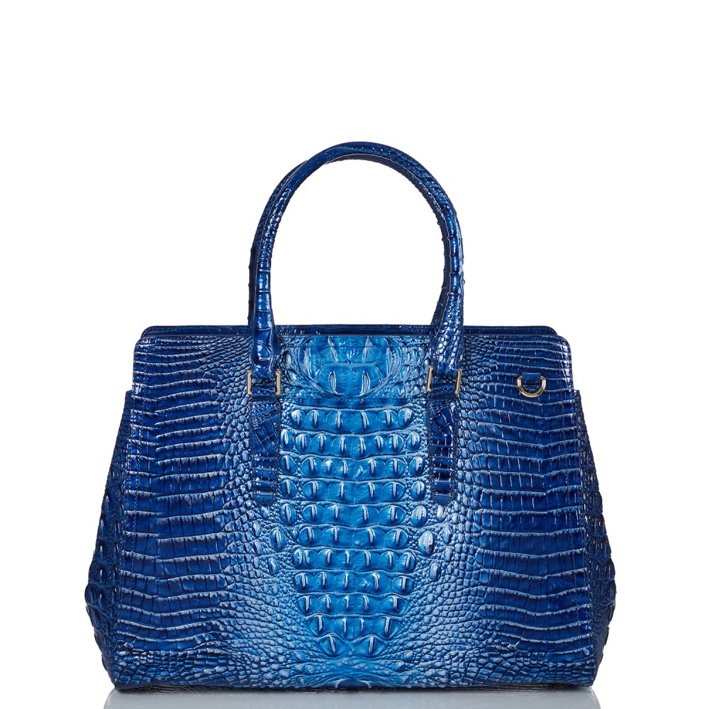 Brahmin | Women's Finley Carryall Vista Blue Ombre Melbourne