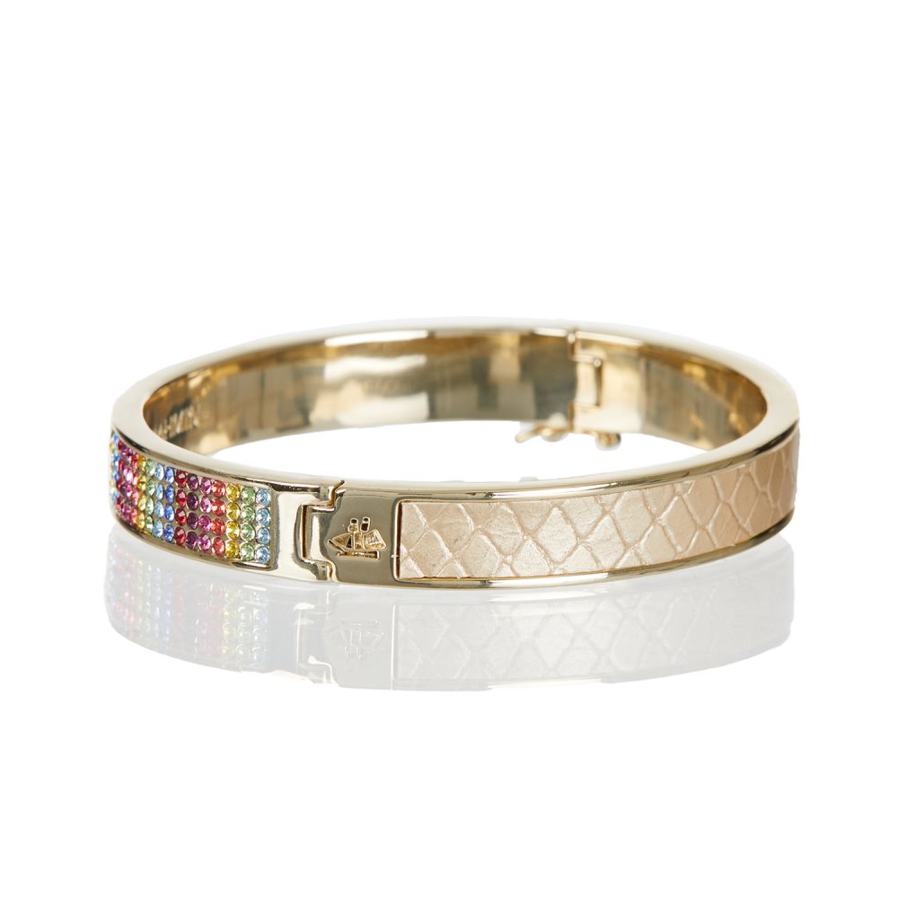 Brahmin | Women's Split Crystal Bangle Multi Fairhaven