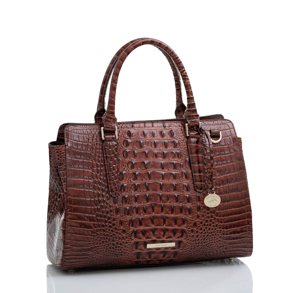 Brahmin | Women's Small Finley Pecan Melbourne