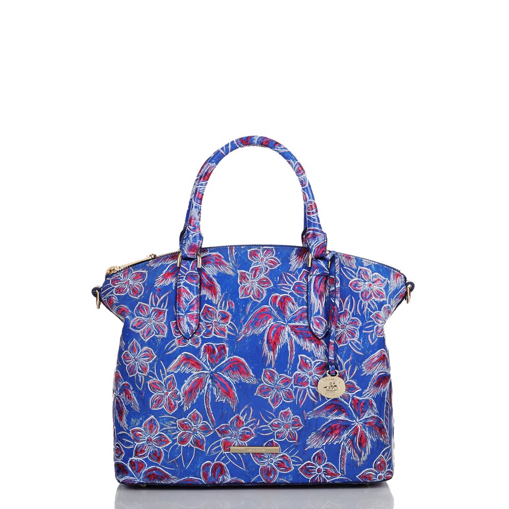 Brahmin | Women's Duxbury Satchel Vista Blue Torrone