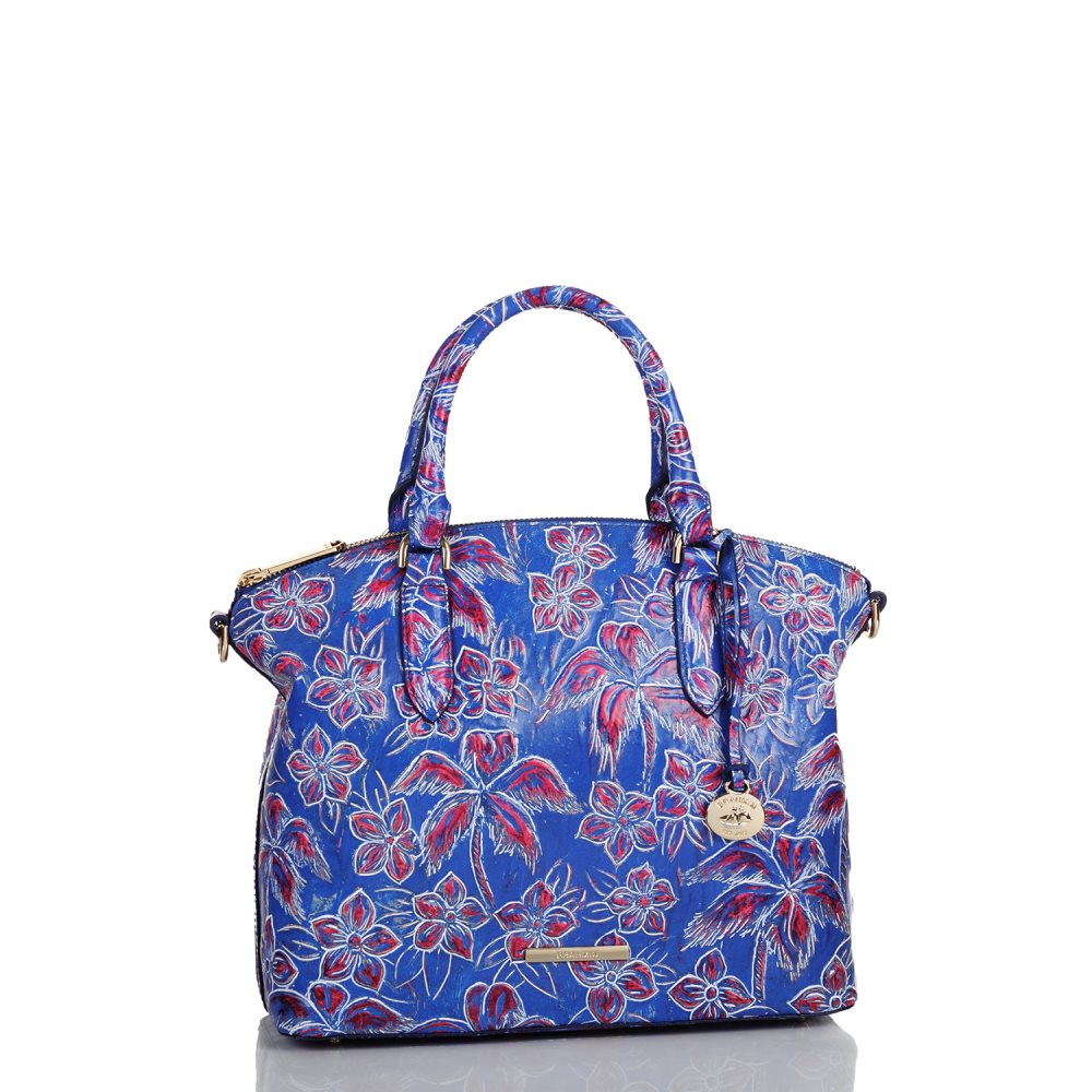 Brahmin | Women's Duxbury Satchel Vista Blue Torrone