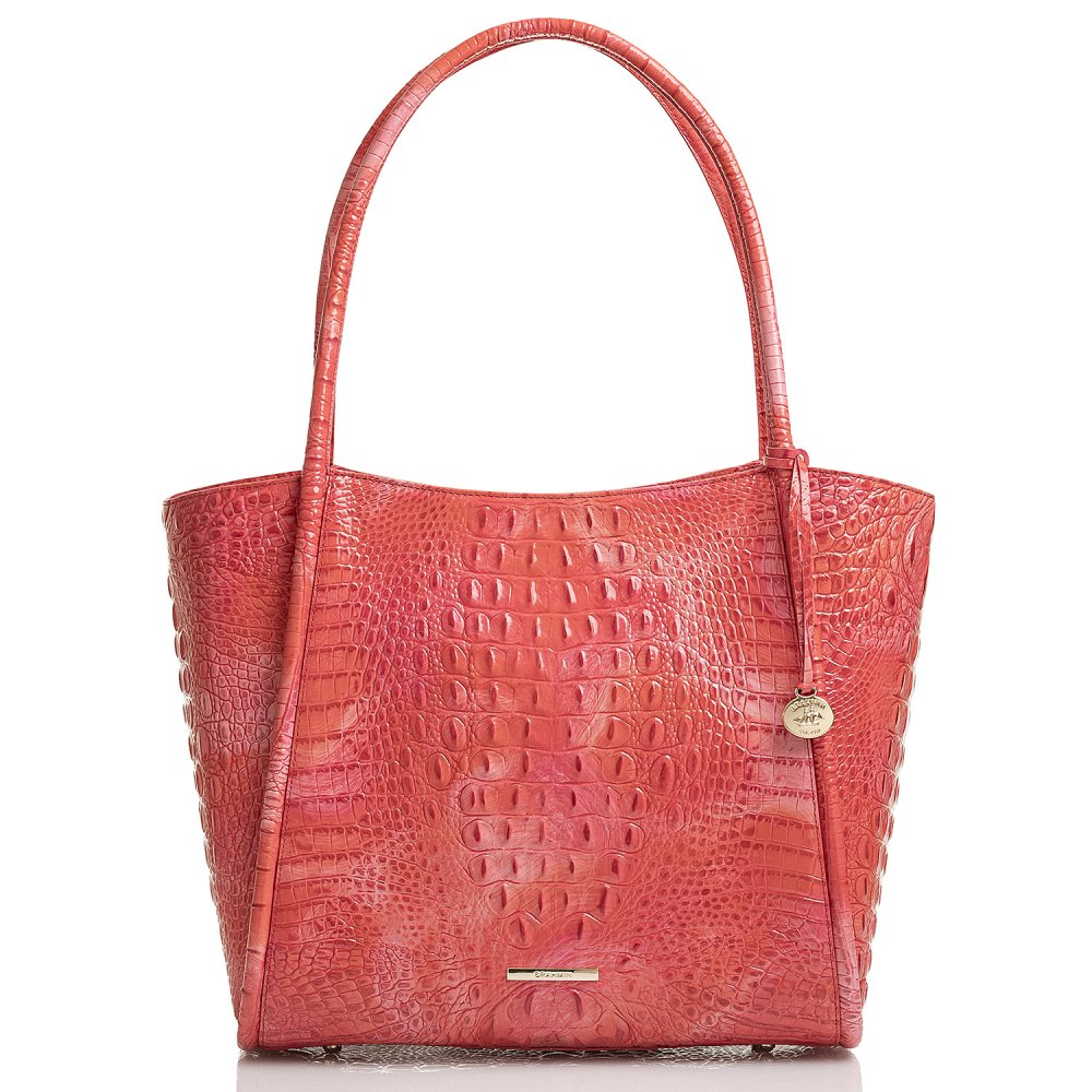 Brahmin | Women's Bailee Punchy Coral Melbourne - Click Image to Close