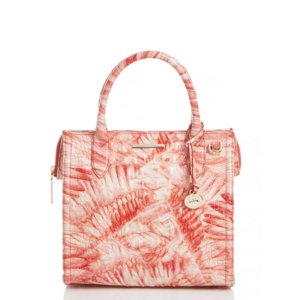 Brahmin | Women's Small Caroline Pink Flamingo Melbourne - Click Image to Close