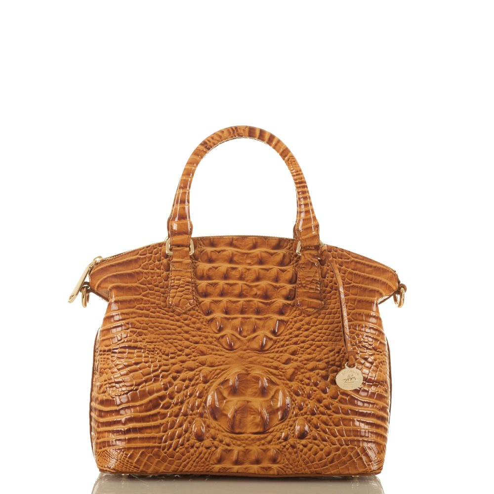 Brahmin | Women's Duxbury Satchel Dark Rum Melbourne