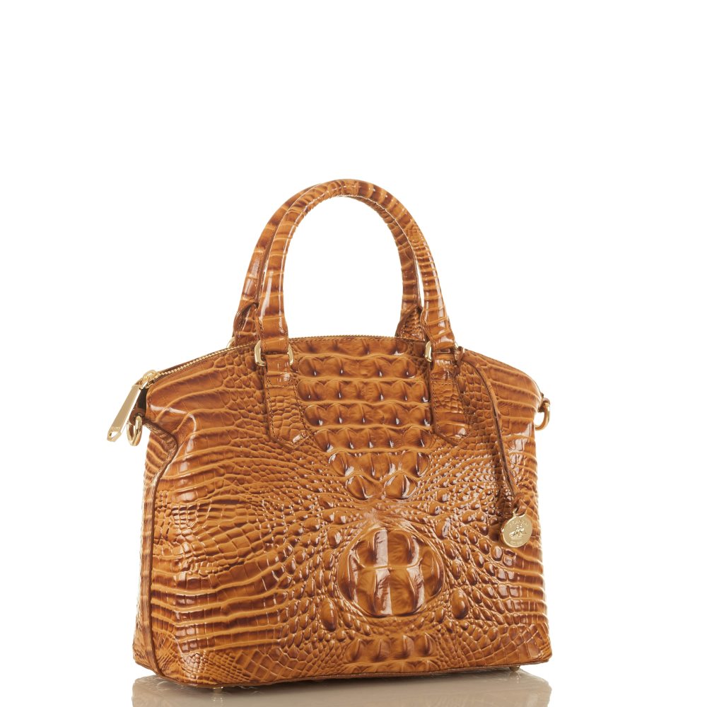 Brahmin | Women's Duxbury Satchel Dark Rum Melbourne