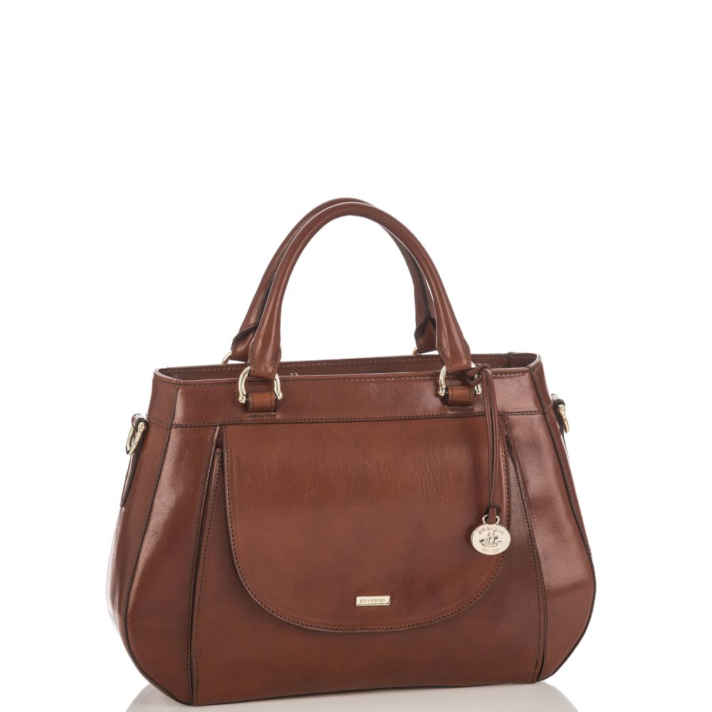 Brahmin | Women's Raelynn Cognac Topsail