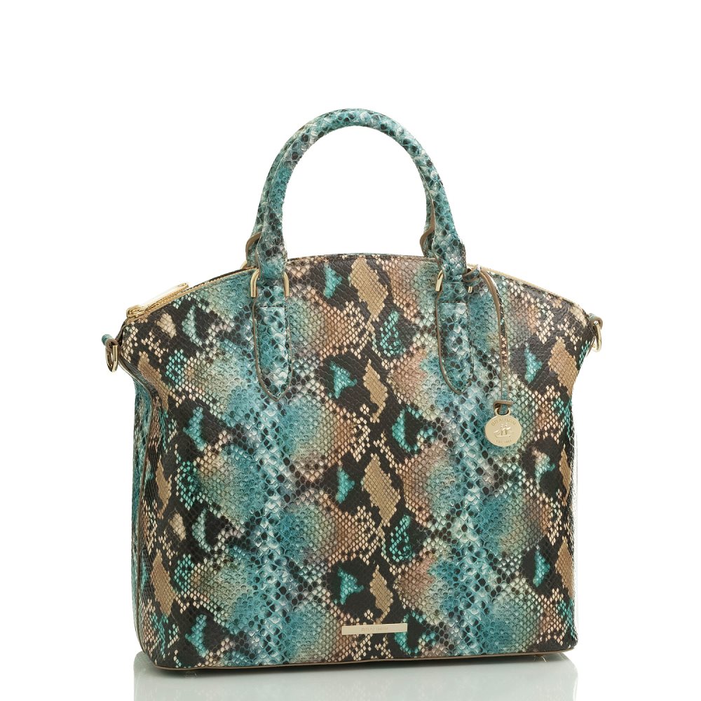 Brahmin | Women's Large Duxbury Satchel Ocean Lilyana