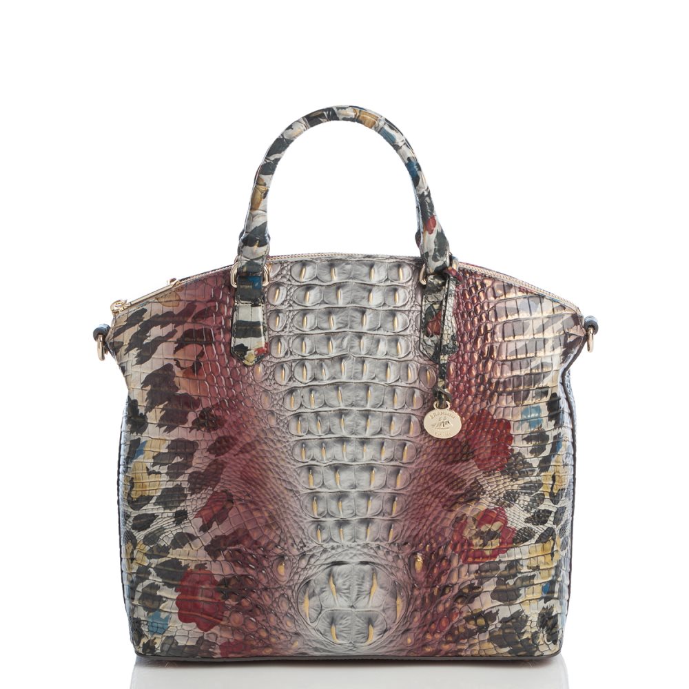 Brahmin | Women's Large Duxbury Satchel Adore Ombre Melbourne - Click Image to Close