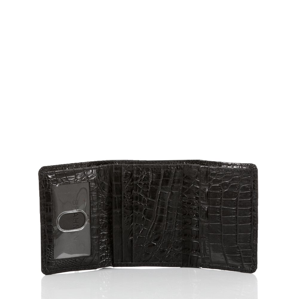 Brahmin | Women's Slim Trifold Black Canyon