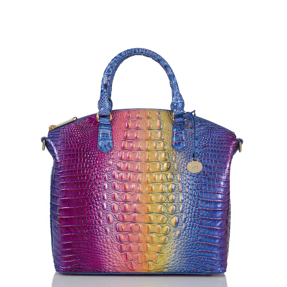 Brahmin | Women's Large Duxbury Satchel Magic Ombre Melbourne