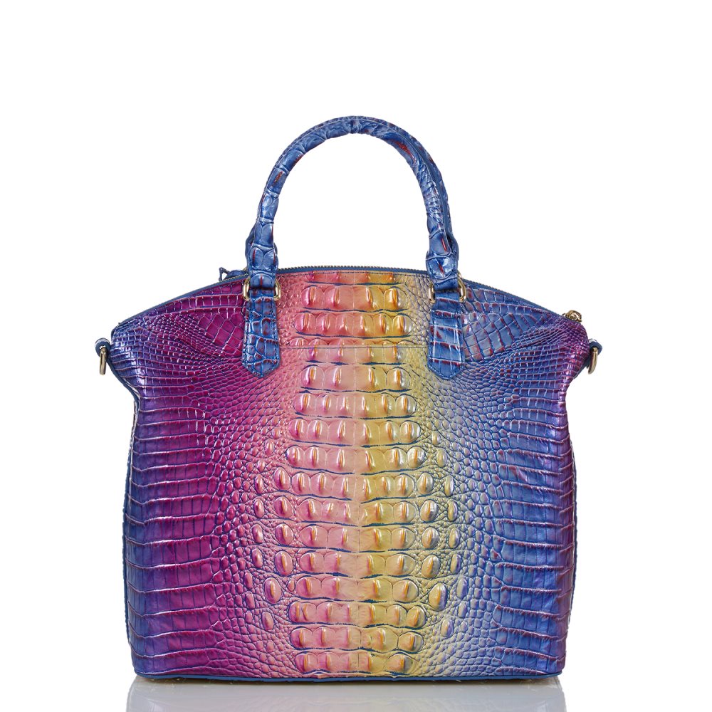 Brahmin | Women's Large Duxbury Satchel Magic Ombre Melbourne