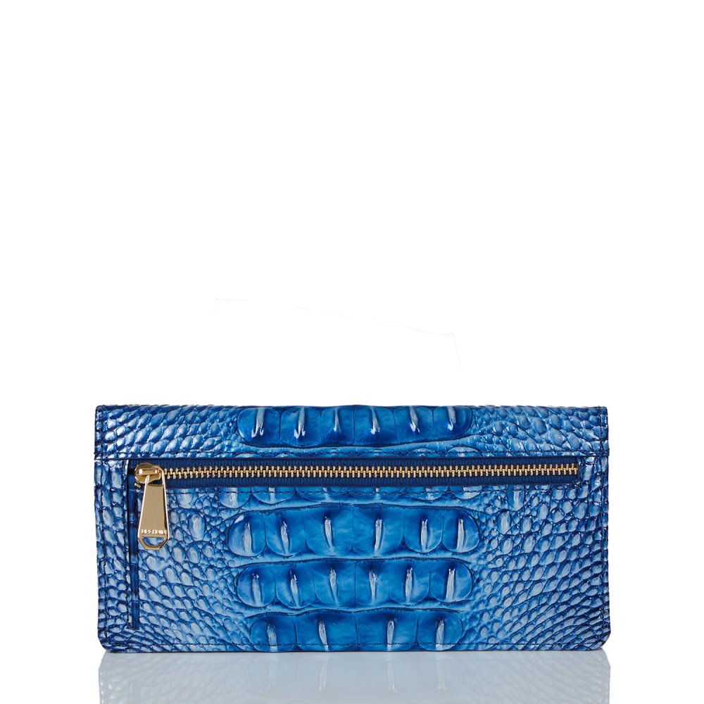 Brahmin | Women's Ady Wallet Vista Blue Ombre Melbourne