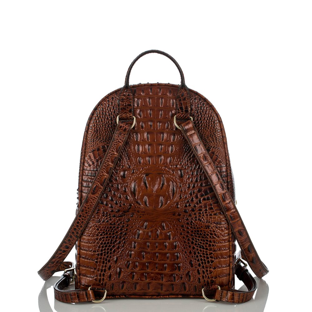 Brahmin | Women's Dartmouth Backpack | Brown Leather Backpack