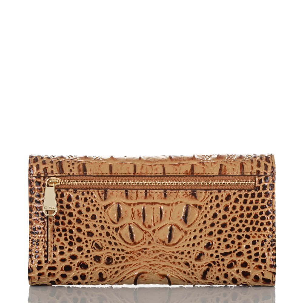 Brahmin | Women's Modern Checkbook Wallet Toasted Melbourne