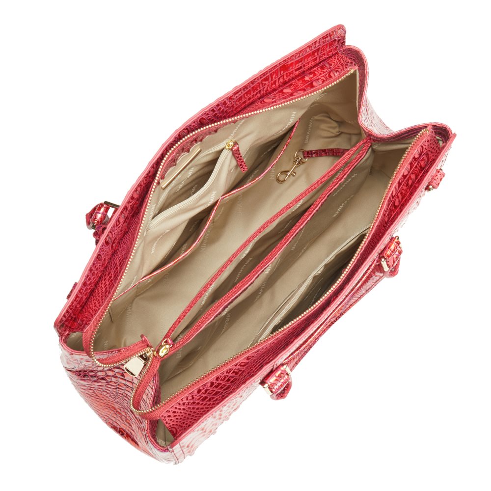 Brahmin | Women's Finley Carryall Red Dragon Melbourne