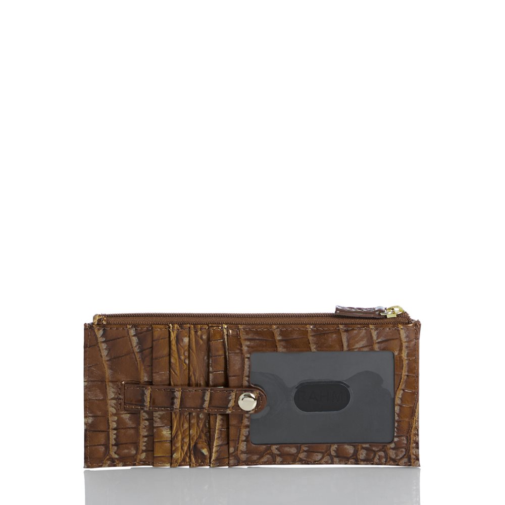 Brahmin | Women's Credit Card Wallet Teak Ombre Melbourne