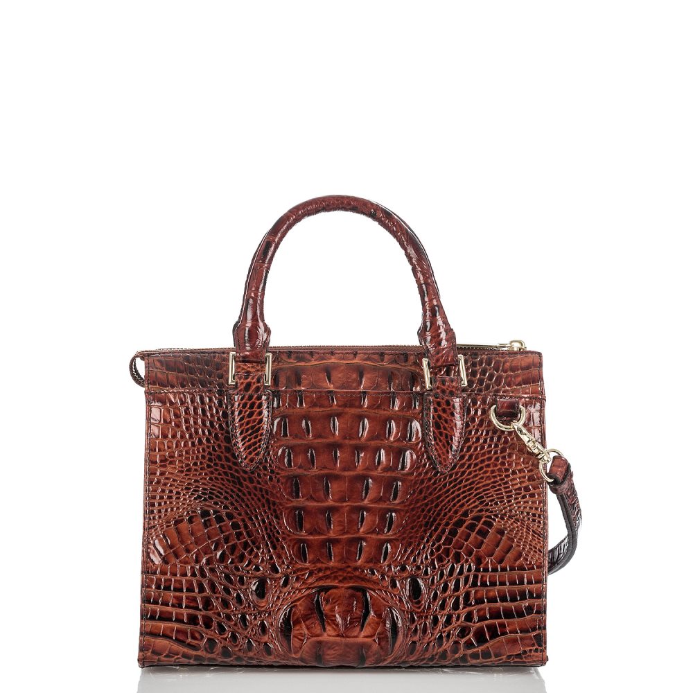 Brahmin | Women's Anywhere Convertible Handbag | Pecan Melbourne