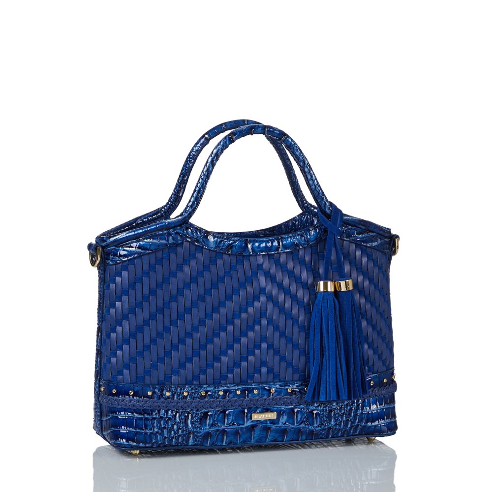 Brahmin | Women's Small Elaine Vista Blue Eldorado