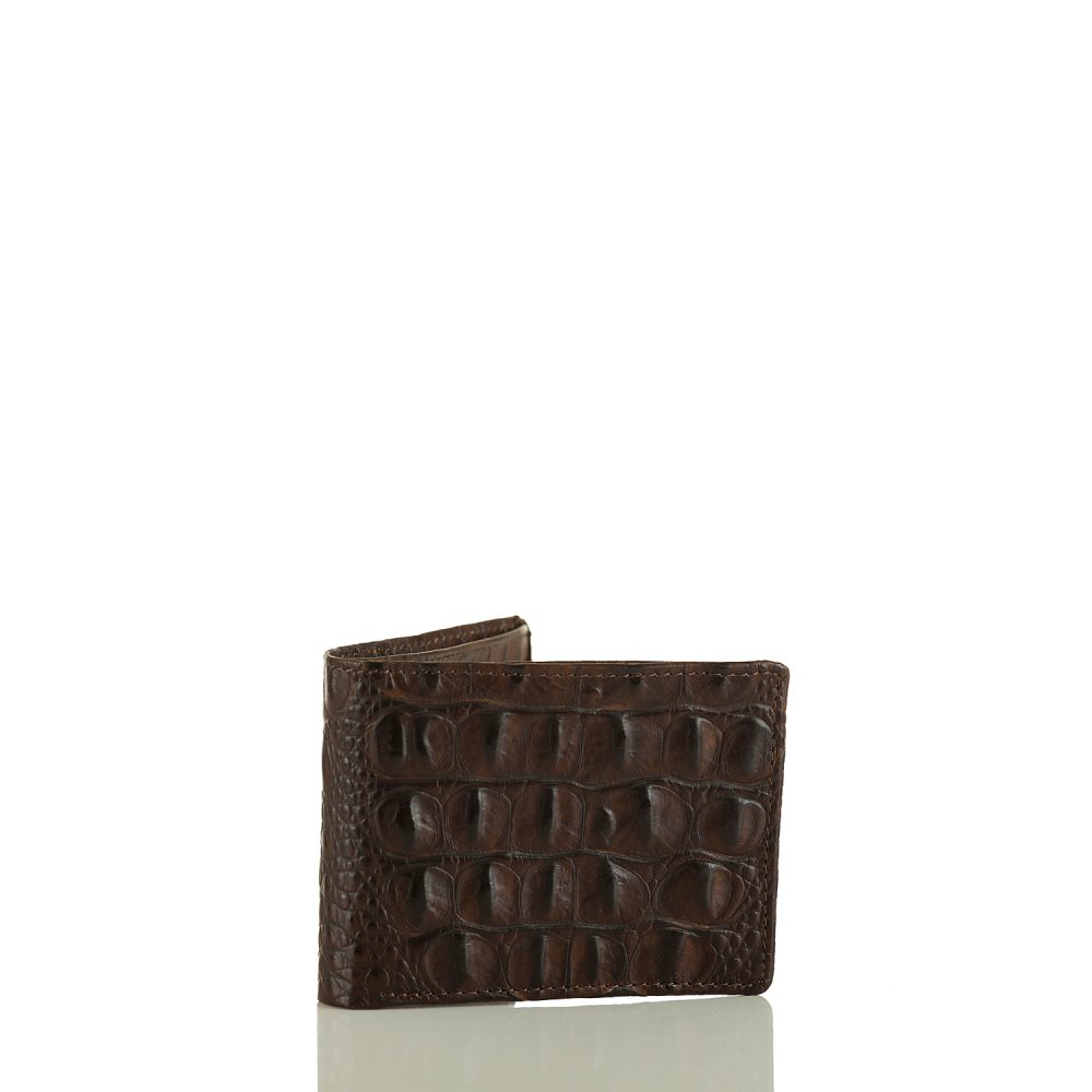 Brahmin | Men's Billfold Cocoa Brown Vintage Melbourne