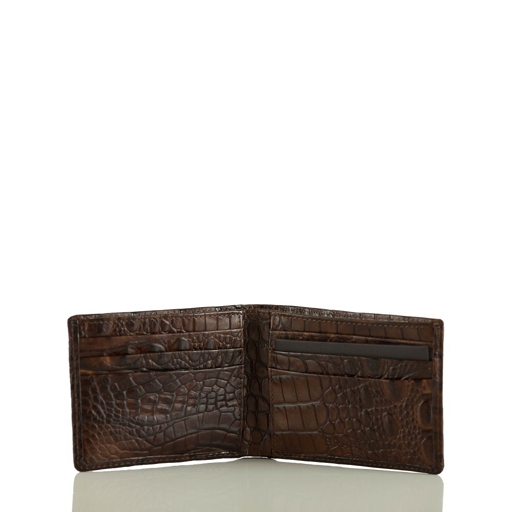 Brahmin | Men's Billfold Cocoa Brown Vintage Melbourne