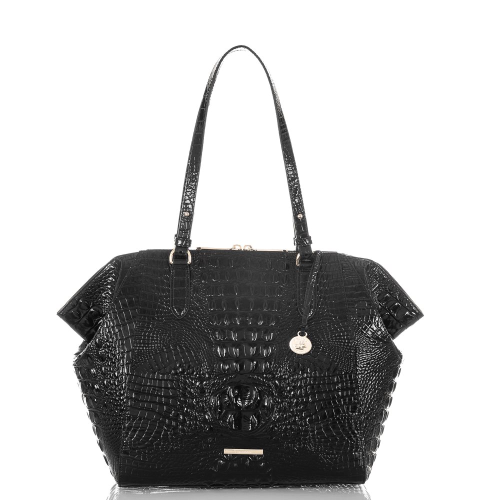 Brahmin | Women's Medium Camila Black Melbourne - Click Image to Close